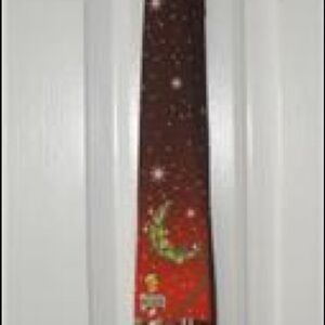 Mens North Pole Santa Rain Deer Christmas Neck Tie